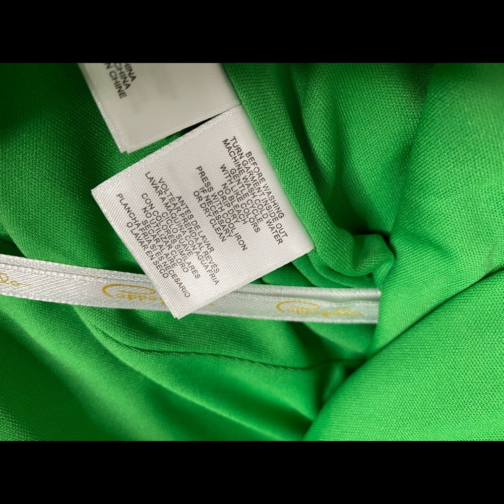 Pappagallo The Amaya dress v-neck stretch pique - Picture 8 of 12